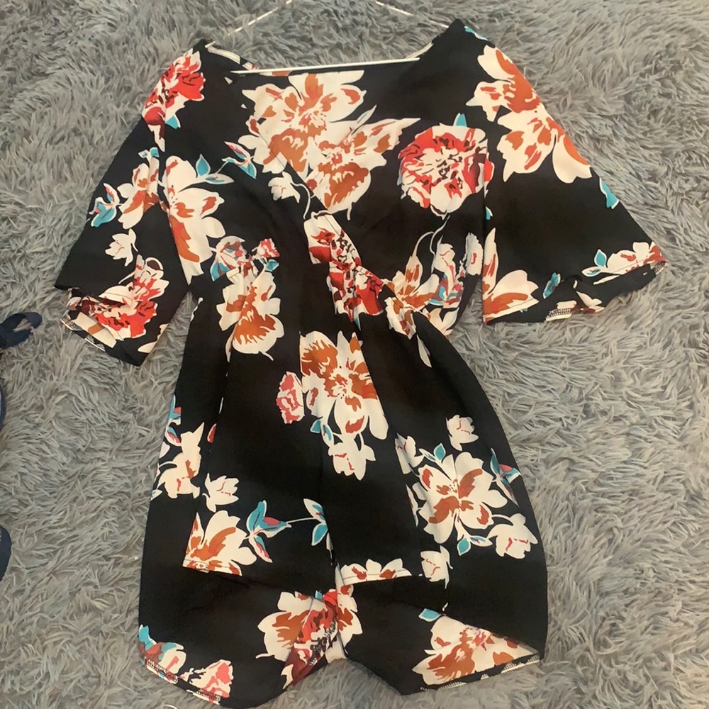 Floral romper